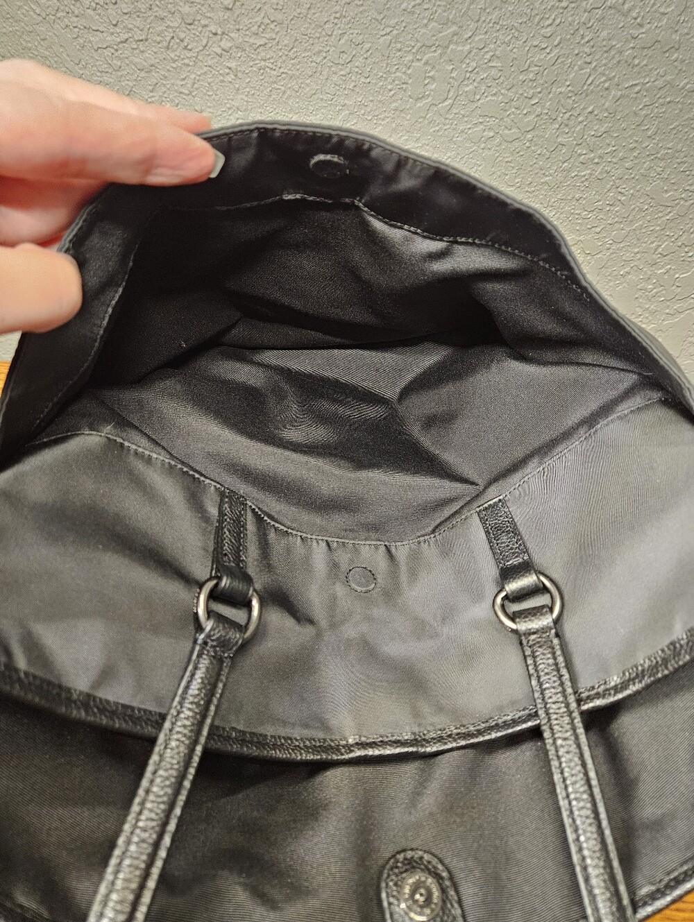 Coach Bear Nylon Tote Bag - Picture 12 of 16